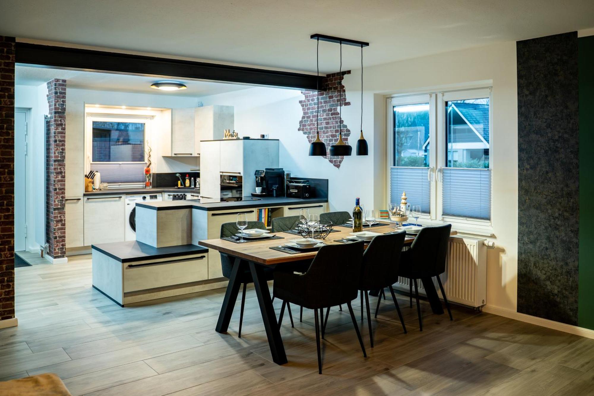 Ferienhaus Wattbrise Бюзум Экстерьер фото